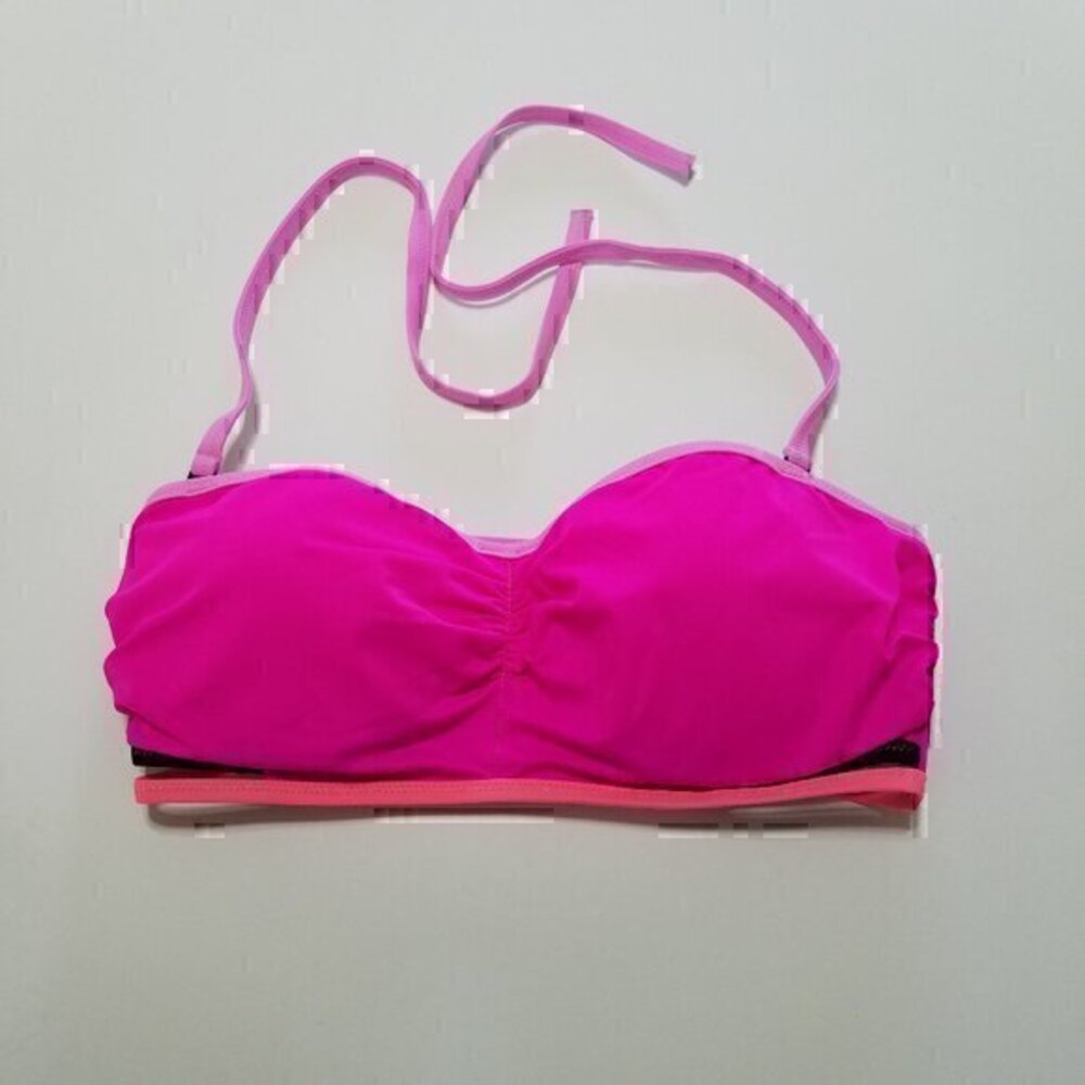 Victoria's Secret Swim Bikini Top Strapless Pink Size 34D